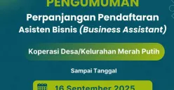 Ilustrasi pendaftaran loker Asisten Bisnis Kemenkop. (Sumber: Instagram/@kemenkop)