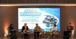 Media Workshop bertema “Layanan Kesehatan Jiwa Hak Seluruh Peserta” yang digelar di Surakarta, Selasa, 16 September 2025. (Sumber: Humas BPJS Kesehatan)