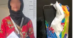 Petugas Lembaga Pemasyarakatan (Lapas) Kelas I Cipinang menggagalkan penyeludupan telepon genggam ke dalam lapas dengan modus menyamarkannya dalam kemasan tisu kecil, pada Senin, 15 September 2025. (Sumber: Lapas Kelas I Cipinang)