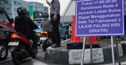 Ilustrasi Rekayasa Lalu Lintas di Fatmawati. (Sumber: Poskota/Bilal Nugraha Ginanjar)