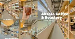 Aksata Coffee & Roastery Depok (Sumber: Instagram/@amberrtrixx & aksata.coffee)