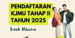 Pendaftaran KJMU Tahap 2 tahun 2025 resmi dibuka. (Sumber: Instagram/@upt.p4op)