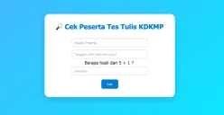 Ilustrasi cek jadwal dan nama peserta PMO Koperasi Merah Putih 2025. (Sumber: aac.unair.ac.id)