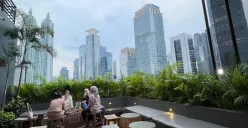 Ilustrasi cafe rooftop di Jakarta Selatan. (Sumber: Google Review)