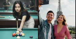 Tren edit foto AI bergaya sedang main billiard. (Sumber: TikTok)