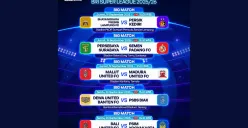 Jadwal BRI Super League Hari Ini Jumat 19 September 2025, Ada Persebaya vs Semen Padang (Sumber: Instagram/sports.indosiar/Edited Muhammad Ibrahim)