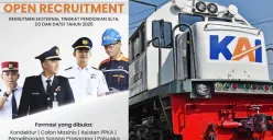 Simak link resmi rekrutmen KAI 2025 hasil seleksi. (Sumber: Instagram/@keretaapikita)