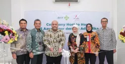 Pimpinan AdMedika dan RS Azra meresmikan Host to Host Bridging System di Training Center RS Azra, Bogor, Jumat, 12 September 2025. (Sumber: Dok. Telkom Indonesia)