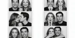 Tren foto pasangan romantis ala photobox dengan Gemini AI. (Sumber: Gemini AI)