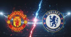 Ilustrasi link live streaming Manchester United vs Chelsea. (Sumber: Poskota/Gemini AI)