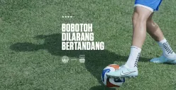 Ilustrasi imbauan larangan pendukung Persib Bandung agar tidak datang ke laga tandang. (Sumber: Persib)