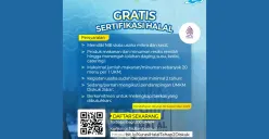 Pendaftaran Sertifikasi Halal Gratis dari Dinas Koperasi dan Usaha Kecil Jabar, Cek di Sini (Sumber: Instagram/diskukjabar)