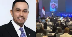 Ahmad Sahroni hadiri Munas IMI tapi secara virtual. (Sumber: Istimewa)