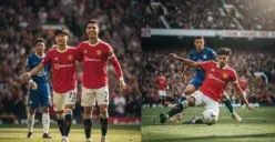 Contoh hasil foto AI ala pemain sepak bola menggunakan Gemini AI (Sumber: Dok/Gemini AI)