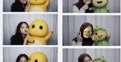 Berikut ini prompt dan cara edit foto AI gaya photobooth bareng karakter animasi. (Sumber: TikTok)
