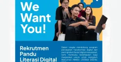 Info rekrutmen Komdigi 2025. (Sumber: Instagram/@literasidigitalkomdigi)