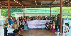 Warga Pulau Sebira, Kepulauan Seribu menyambut positif dukungan bagi pemberdayaan ekonomi masyarakat dan perbaikan fasilitas umum di wilayah mereka. (Sumber: Istimewa)