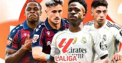 Tonton live streaming Levante vs Real Madrid di La Liga 2025/2026 pekan ke-6 (Sumber: Vidio.com)