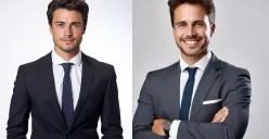 Contoh hasil foto profil profesional dengan Prompt AI Gemini untuk LinkedIn. (Sumber: Dok/Gemini AI)
