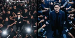 Edit Foto Dikelilingi Wartawan di Gemini AI, Ini Contoh Prompt yang Bisa Dipakai (Sumber: TikTok/mydailyescape_ dan hdriarptra_)