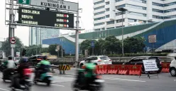 Ganjil genap di Jakarta tidak berlaku hari ini sehubungan perayaan Natal 2025. (Sumber: Poskota/Bilal Nugraha Ginanjar)