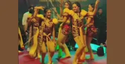 Video penari celana pendek di acara Maulid Nabi (Sumber: TikTok/@story_psychology)