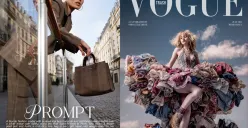 Transformasi instan: hasil edit foto ala majalah fashion menggunakan Google Gemini AI yang viral di media sosial. (Sumber: Dok/Gemini AI)