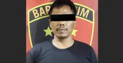Tersangka SO diamankan Unit PPA Polresta Serang Kota. (Sumber: Dok. Humas Polresta Serang Kota)