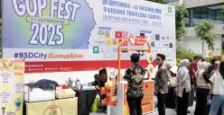 Sinar Mas Land menggelar GOP Fest 2025 di Green Office Park BSD City. (Sumber: Dok Sinar Mas Land)