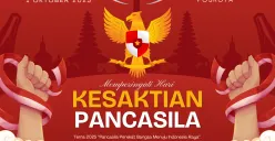 Hari Kesaktian Pancasila Diperingati Tiap Tanggal 1 Oktober, Berikut Sejarah, Ikrar, dan Tema 2025 (Sumber: Canva/Creative Cousins/Edited Poskota)
