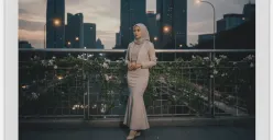 Hasil edit foto polaroid menggunakan prompt Gemini AI. (Sumber: Gemini AI)