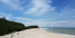 Pantai pasir putih remen (Sumber: Yulianto K)