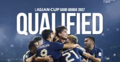 Thailand menjadi tim ASEAN keempat yang lolos ke Piala Asia 2027. (Sumber: Instagram/@seasiagoal)