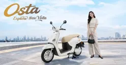 Yadea resmi meluncurkan motor listrik terbarunya bernama Yadea OSTA (Sumber: Yadea)