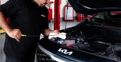 Ilustrasi komponen penting mobil yang harus dicek setelah mudik lebaran (Sumber: Kia)