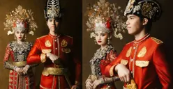 Prewedding El Rumi dan Syifa Hadju viral, busana adat Gorontalo banjir pujian. (Sumber: Instagram/@syifahadju)