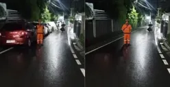 Laporan aduan JAKI diduga dimanipulasi dengan foto AI viral di media sosial. (Sumber: Threads/@seinsh)