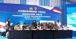 Dittipidter Bareskrim Polri mengungkap ratusan kasus penyalahgunaan BBM dan gas LPG bersubsidi sepanjang 2025 hingga awal 2026. (Sumber: Poskota/Ali Mansur)