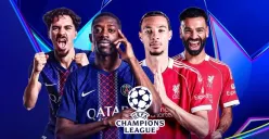 Tonton live streaming PSG vs Liverpool di Liga Champions 2025/2026. (Sumber: Vidio.com)