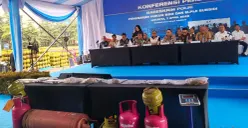 Direktorat Tindak Pidana Tertentu (Dittipidter) Bareskrim Polri mengungkap ratusan kasus penyalahgunaan bahan bakar minyak (BBM) dan gas LPG bersubsidi sepanjang 2025 hingga awal 2026. (Sumber: Poskota/Ali Mansur)