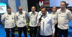 Menteri Imipas, Agus Andrianto memberikan keterangan pers di Cibinong, Kabupaten Bogor, Rabu, 8 April 2026. (Sumber: Poskota/Giffar Rivana)