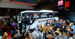 GIICOMVEC 2026 berlangsung sejak 8 April dan akan berakhir pada 11 April 2026 dengan lokasi terbaru di Jakarta International Expo (JIExpo), Kemayoran (Sumber: GAIKINDO)