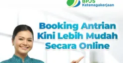 BPJS Ketenagakerjaan memudahkan peserta antri booking via online dan tidak perlu ke kantor Cabang. (Sumber: Instagram/@bpjs.ketenagakerjaan)