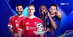 Live streaming Liverpool vs PSG di Liga Champions 2025/2026. (Sumber: Vidio)