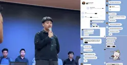 Sosok Munif Taufik menjadi salah satu yang ikut disorot dalam kasus dugaan pelecehan seksual secara verbal yang melibatkan mahasiswa Fakultas Hukum Universitas Indonesia (FH UI). (Sumber: X/@thxorns)