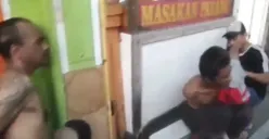 Pelaku curanmor di Cengkareng Jakarta Barat babak belur dihajar warga usai aksinya kepegok, Selasa, 14 April 2026. (Sumber: Istimewa)
