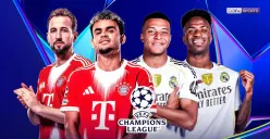 Live Streaming Bayern Munchen vs Real Madrid di leg 2 babak 8 besar Liga Champions 2025/2026. (Sumber: Vidio.com)