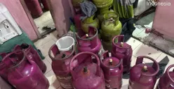 Potret barang bukti praktik ilegal penyuntikan gas elpiji. (Sumber: Polres Metro Depok)