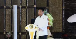 Wamendagri Akhmad Wiyagus dalam acara Musrenbang RKPD Provinsi Jabar Tahun 2027 di Bale Gede, Gedung Negara Pakuan, Kota Bandung, Jabar, Rabu, 15 April 2026. (Sumber: Dok. Kemendagri)