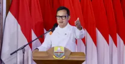 Potret Wamendagri, Bima Arya Sugiarto di Rumah Dinas Gubernur Jambi pada Rabu, 15 April 2026. (Sumber: Puspen Kemendagri)